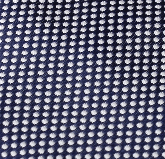 Gravata de Menino Azul com Bolinhas