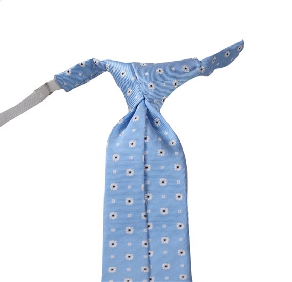 Corbata Menino Azul Grãos