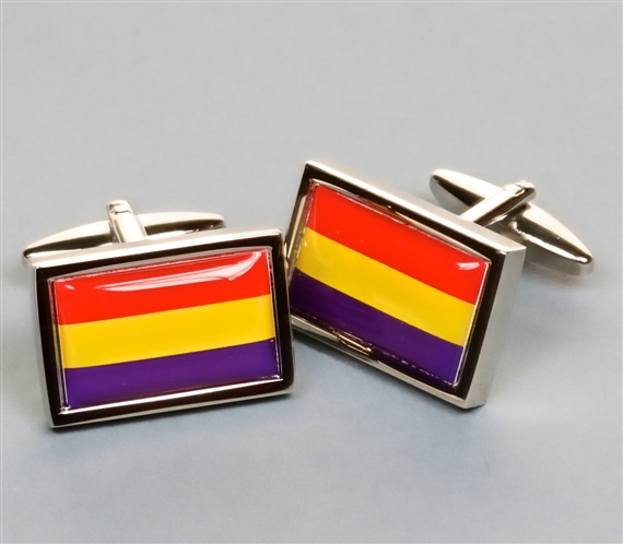 Botões de Punho Bandeira Republicana