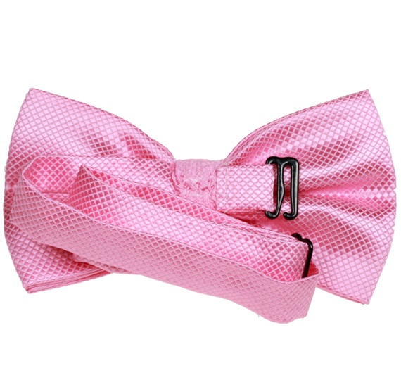 Laço cetim rosa reversa