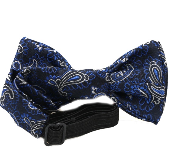 Laço de menino azul marinho com pasiley Pitti 211