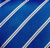 Gravata Azul Royal Riscas