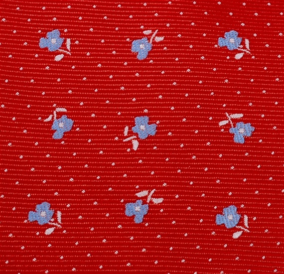 Tecido Gravata Vermelho Escuro Botti 34