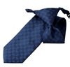 Gravata de Menino Azul Escuro com Paisley